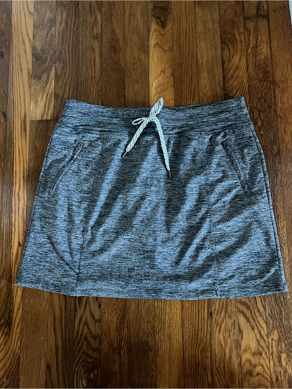 Classic Grey Drawstring Athletic Skort - Never Worn - Without Tags